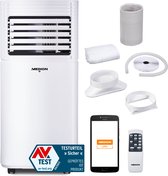 Climatiseur mobile Medion Life P701 (MD 37672) - Refroidissement - déshumidification et ventilation - Capacité de refroidissement 7 000 BTU - Réfrigérant R290 - max 25 m² - App et commande vocale - Incl. ensemble de fenêtre
