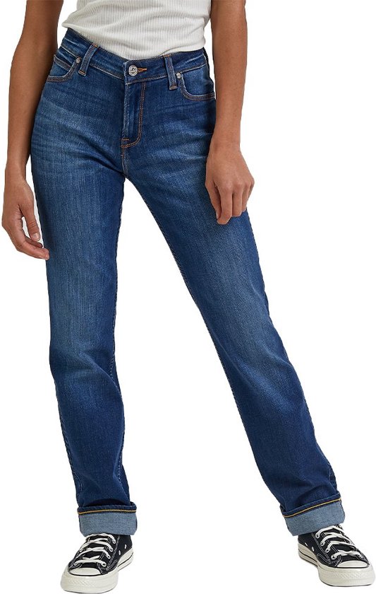 LEE Marion Straight Jeans - Dames - Night Sky - W33 X L31