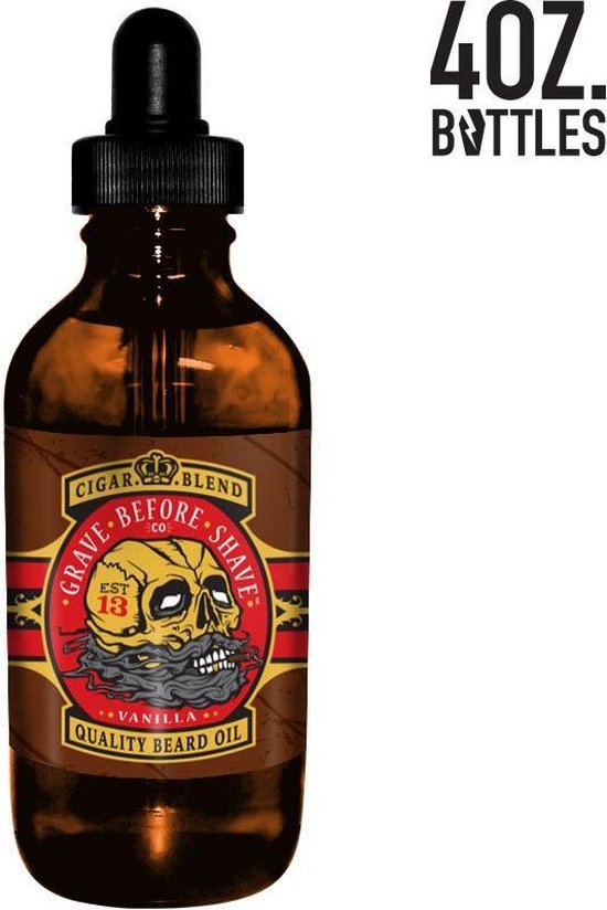 Grave before shave 120 ml Cigar Blend XXL baardolie