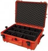 Gaffergear camera koffer 050 oranje  - Met klittenband vakverdeling    -  42,800000  x 21,100000 x 21,100000 cm (BxDxH)