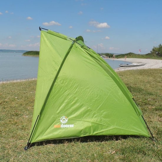 outdoorer Tente de Plage Helios, Bleue, UV 80, Extra-légère, Petit