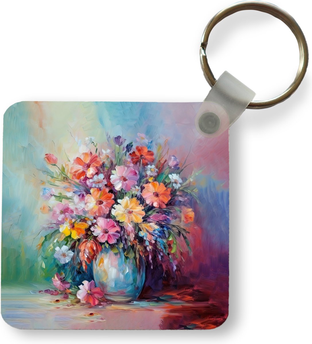 15 stuks zonnebloem diamant schilderij sleutelhanger doe-het-zelf diamant ornamenten 5d diamant kunst sleutelhangers kits strass kabouters vlinders zonnebloem sleutelhangers hanger voor kind volwassen