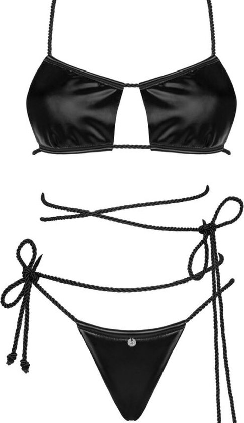 Obsessve Set: Bügelloser BH Cordells BH und Strng mt Selen