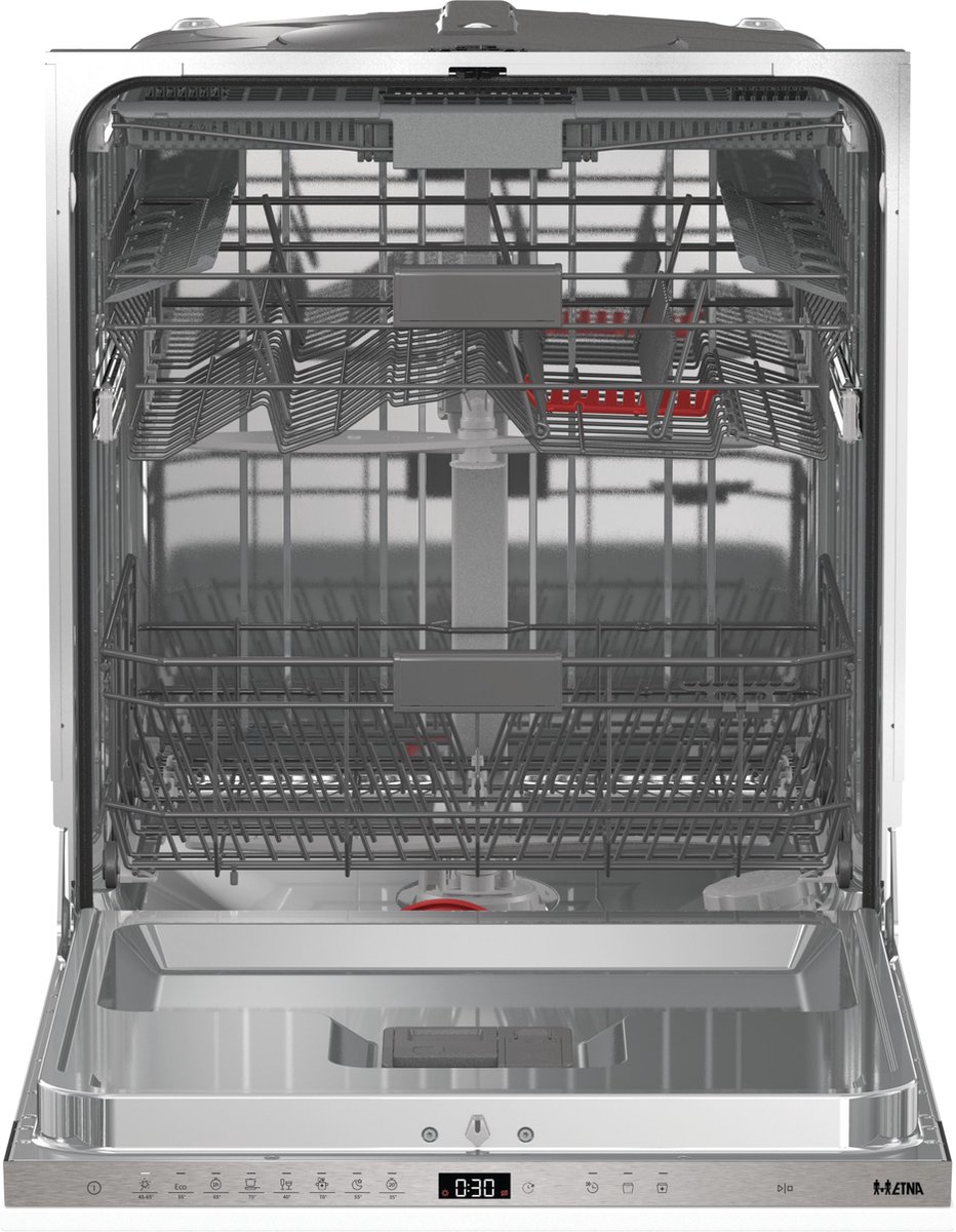 ETNA VW344N - Inbouw vaatwasser - 60 cm - Besteklade - Nachtprogramma