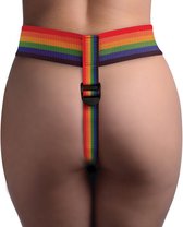 XR Brands Take The Rainbow - Universeel Regenboog Harnas rainbow