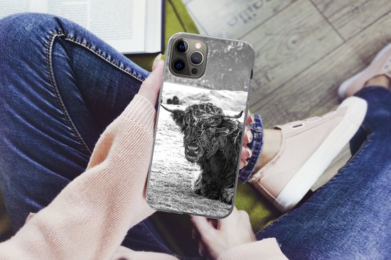 Coque iPhone 13 Pro - Highlander écossais - Berg - Animaux - Coque en Siliconen