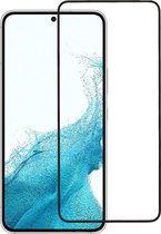 Full-Cover Tempered Glass - Geschikt voor Samsung Galaxy A54 Screen Protector - Zwart
