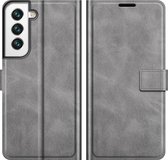 Coverup Deluxe Book Case - Geschikt voor Samsung Galaxy S22 Plus Hoesje - Grijs