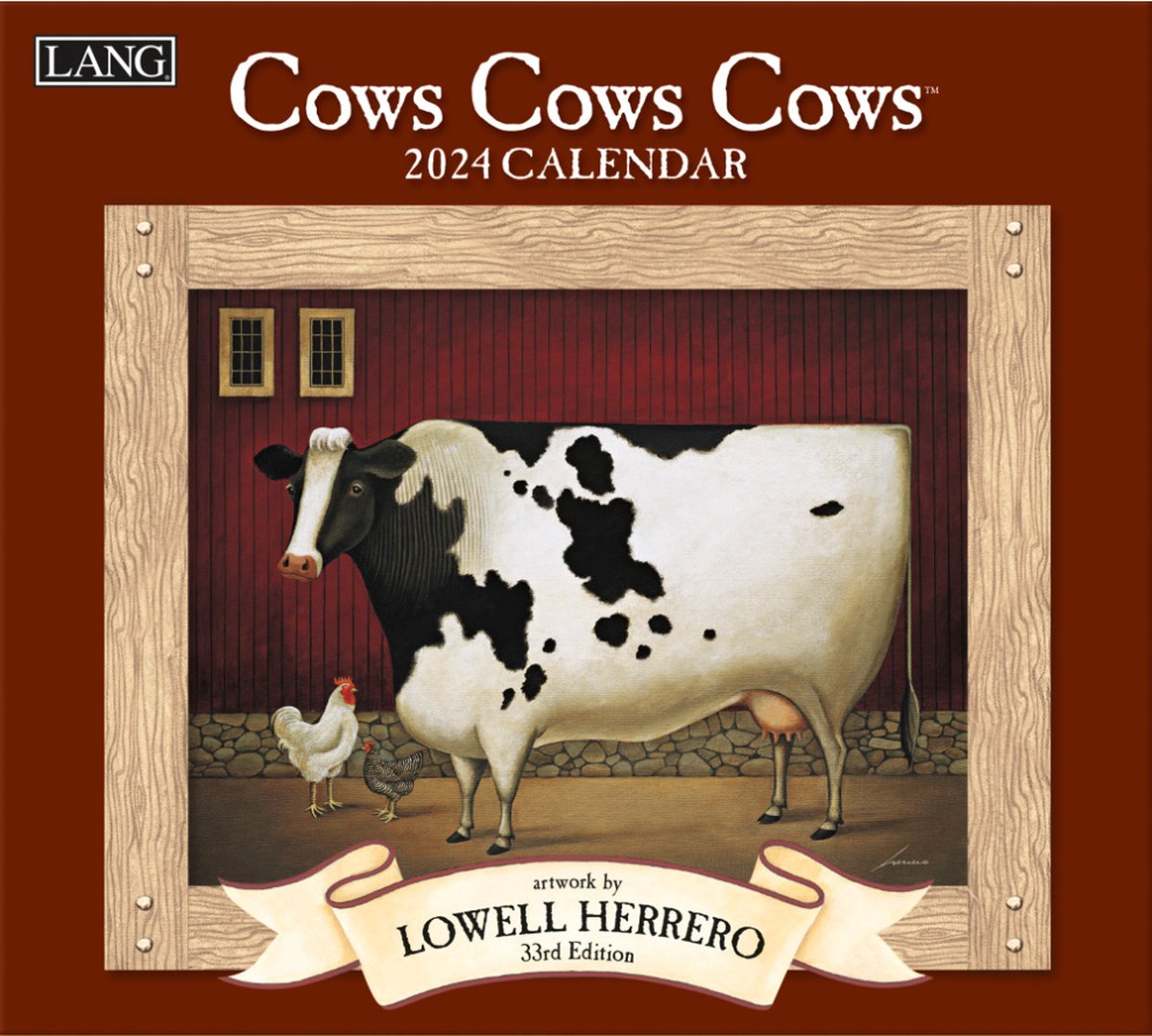 Cows Cows Cows Kalender 2024 LANG