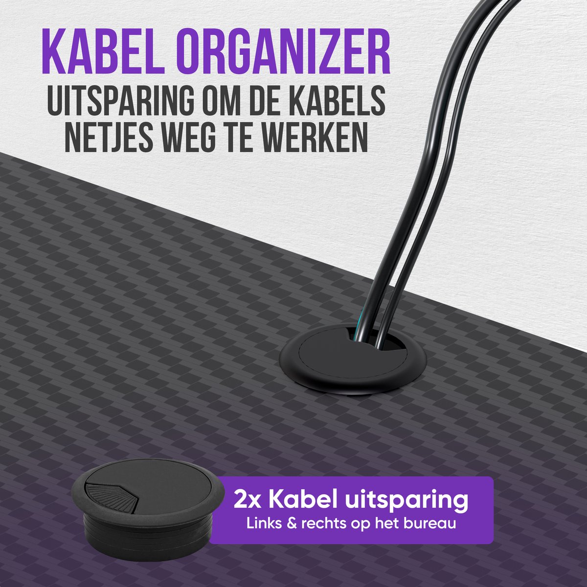 Avalo Gaming Bureau - L Vormig Hoekbureau - Game Bureau thumbnail 6