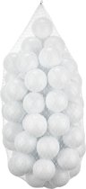 "Ballenbak Accessoires - 50 Witte Ballen - Hoge Kwaliteit - Ideaal voor Kinderplezier"