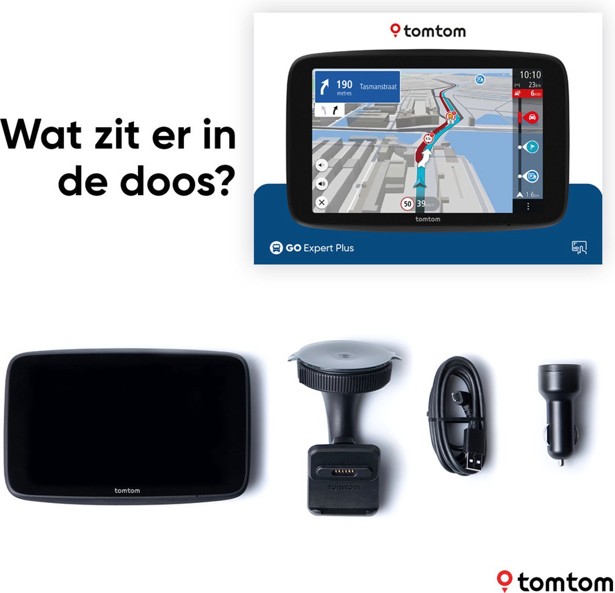 TomTom GO Expert 6 PLUS - Vrachtwagennavigatie - Wereld thumbnail 3