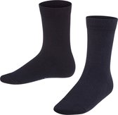 FALKE Family eenkleurig katoen sokken kinderen blauw - maat 27-30