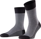 FALKE Sensitive Herringbone comfort band, geschikt voor diabetici merinowol sokken heren zwart - Maat 39-40