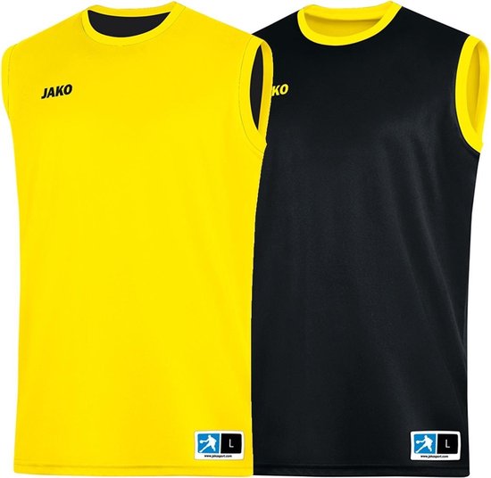 Jako - Basketball Jersey Change 2.0 - Reversible shirt Change 2.0 - 3XL - Geel