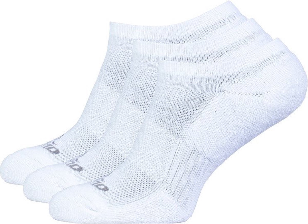 NOMAD® 3 Pack Enkelsokken Maat 43-46 Heren & Dames | Wandelsokken 3-pack Wit | Naadloos | Perfecte Pasvorm & Demping op Prijzenvolger.com