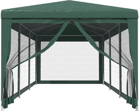 LAPOOH Opvouwbare partytent met zijwanden, wit, 3 x 3 m, partytent, waterdicht, UV-93524