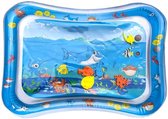 TR Goods Water Play Mat With Fish - Tapis d'eau Bébé - Cadeau de maternité pour garçon et fille | Cadeau de douche de bébé | Bleu