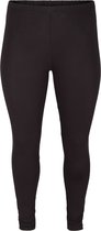 ZIZZI LEGGINGS, LONG, SIDE STONES Dames Legging - Black - Maat S (42-44)