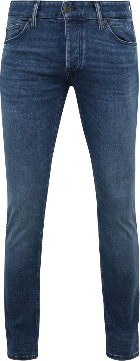 Cast Iron - Riser Jeans Blauw IIW - Heren - Maat W 34 - L 32 - Slim-fit