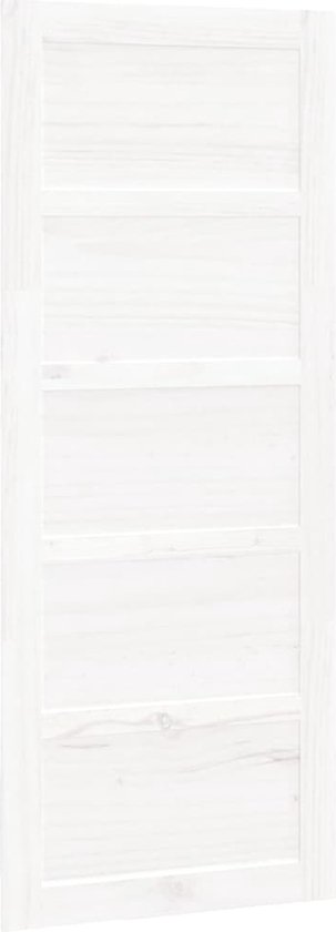 Porte-manteau Mural Blanc Bois D'ingénierie Et Rotin Naturel VidaXL