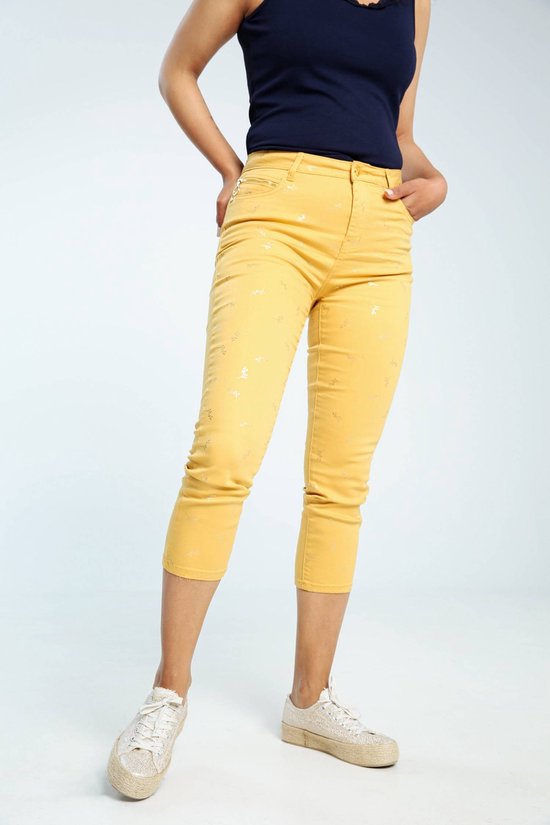 Only Knielange jurk met bloemenmotief in blauw online kopen | P&C