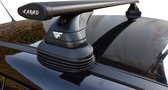 Dakdragers geschikt voor de Peugeot 308 5deurs 2007 t/m 2013 met fixpoints - Aluminium - Hoog laadvermogen 100kg - Wingbar Zwart - Merk Farad