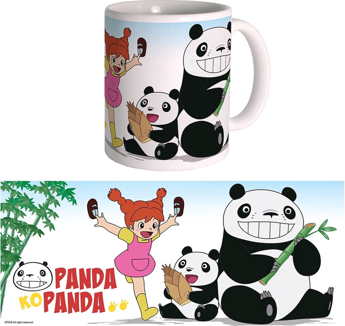 Panda! Go, Panda! - Bamboe Classic Mok 340 ml