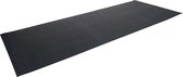 Tunturi Roeitrainer mat - Vloerbeschermmat - 227 x 90 x 0,4 cm - Zwart