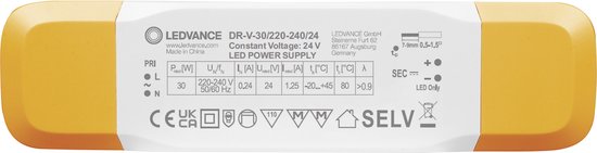 Ledvance LED Driver | LED DRIVER VALUE -30/220-240/24 | IP20