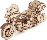 Eco Wood Art 3D Mechanische Houten Puzzel Bike, 3007, 22,6x8,4x12,3cm