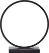 Brilliant Lampe à poser LED Chaumont 28cm noir aluminium cordon interrupteur LED 7,5 W intégrée (flux lumineux : 850lm, couleur de la lumière : 3000K)