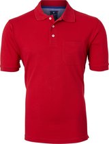 Redmond regular fit poloshirt - rood - Maat: 6XL