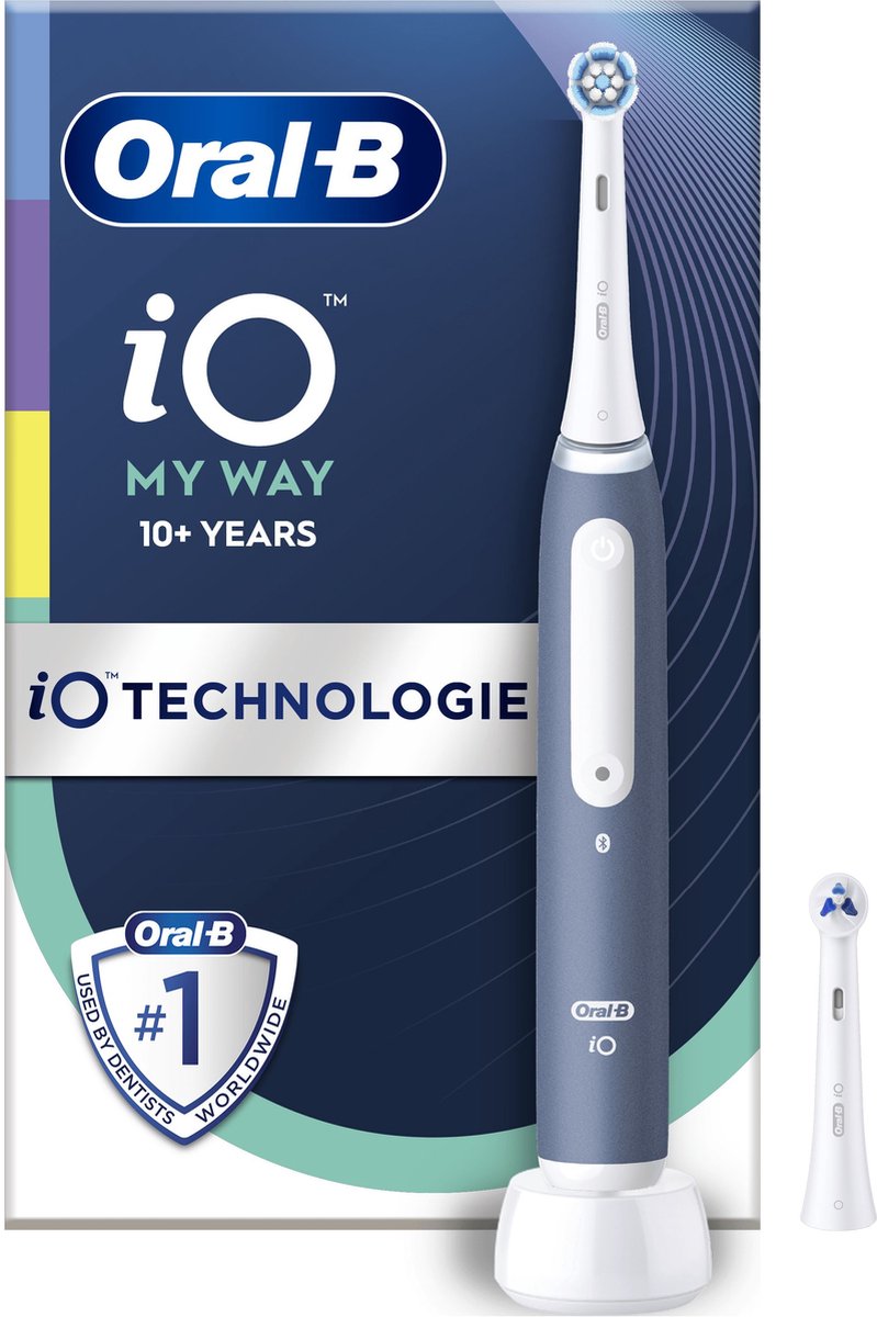 Oral-B iO My Way - Elektrische Tandenborstel - Voor Kinderen Vanaf 10 Jaar - Oral B