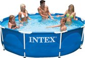 Intex Metal Frame Pool - Opzetzwembad - Ø 366 cm x 76 cm
