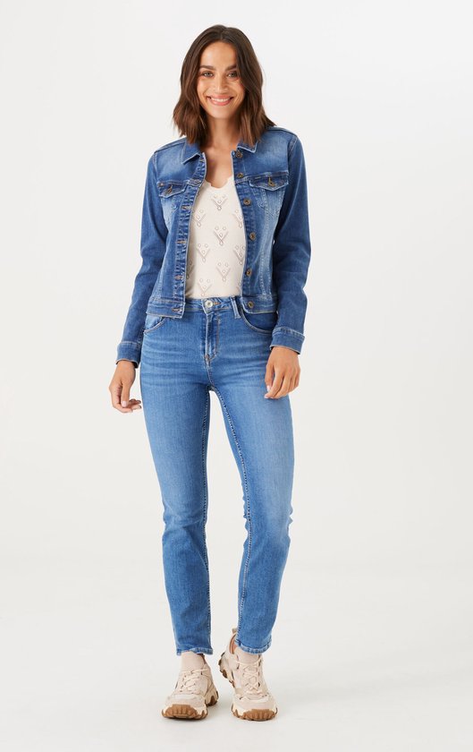 GARCIA Veste Femme Blauw - Taille M