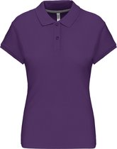 Kariban Damespolo korte mouwen K242 - purple - XXL