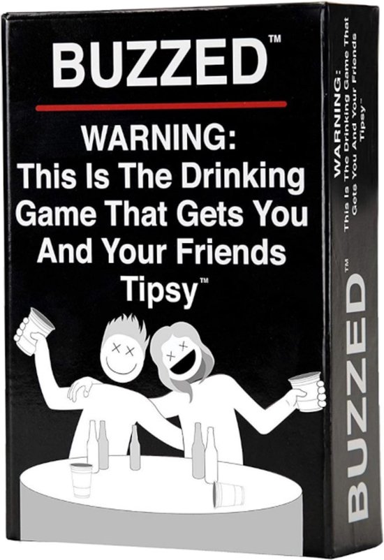 Foto: Buzzed drinking game get you your friends tipsy english version drinkspel voor volwassenen