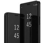 Telefoonhoesje Clear View Geschikt voor: Samsung Galaxy S21 - Zwart - AR202