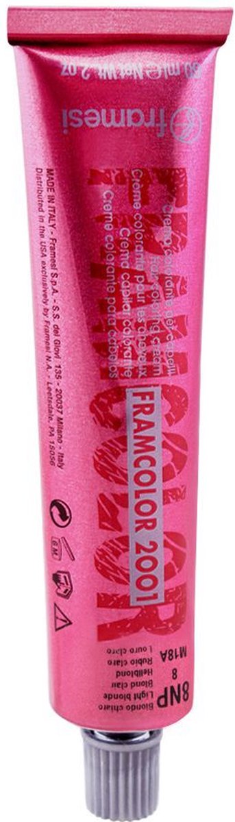 Framesi Framcolor 2001 Hair Coloring Cream 8BP Light
