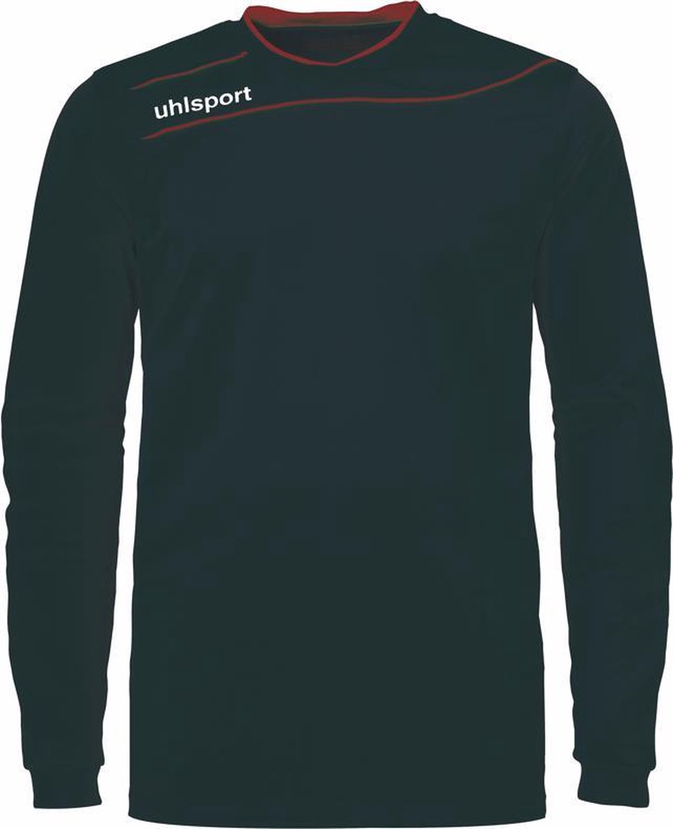 Uhlsport GK Stream 3.0 - Voetbalshirt - Volwassenen - Maat XXS - Zwart/Rood