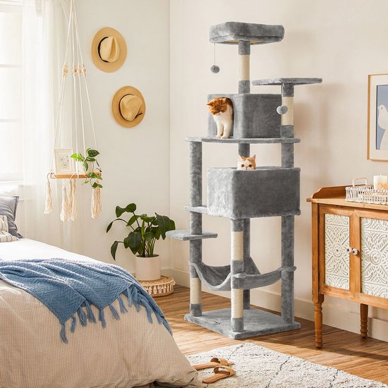 Fudajo Arbre à chat - 95 cm de haut - design « Branche » - Meuble