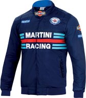 Sparco Martini Racing Bomberjas - Iconische Stijl - Heren/Dames - L - Blauw