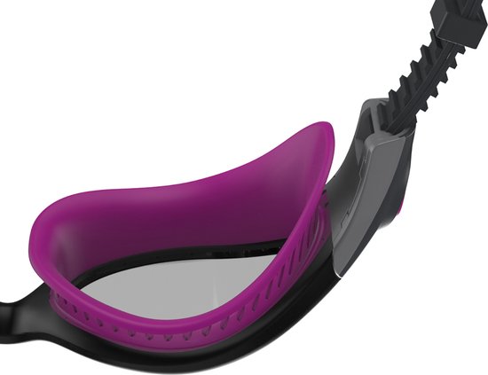 Speedo Futura Biofuse Flexiseal Female Roze/Smoke Dames Zwembril - Maat One Size