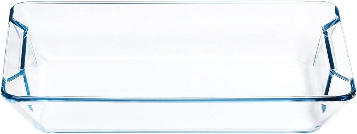 Lasagneplaat voor Oven, (S-1.6L) Glazen Bakschaal voor Oven, Glazen Lasagneplaat