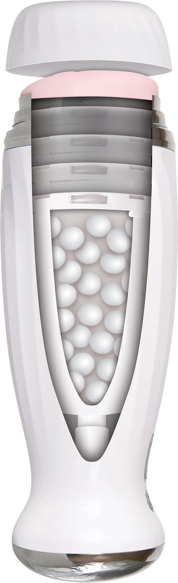 Goedkoopste Zero Tolerance Thrusting Stroker Wit