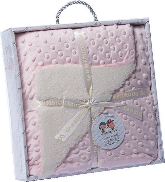 Fluffy Deken 100 X 140 Cm - Babydeken Fluffy 100% Polyester - Wikkel Je Baby In Een Deken Voor Elk Seizoen Babydeken Fleece Zacht En Veilig Voor De Huid Met Sterren