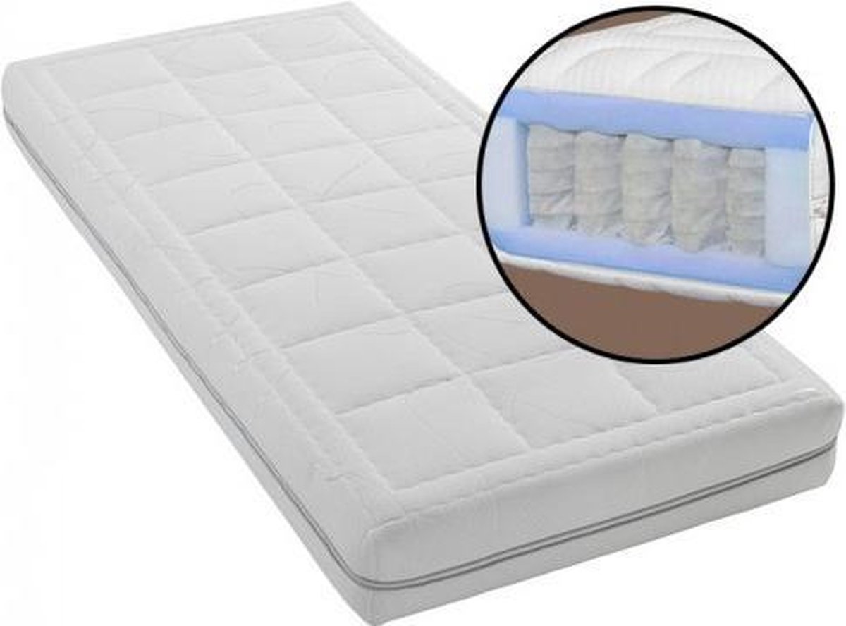 Matras Pocket SG40 stevig 20 cm Pocketvering SG40 80x200 Medium