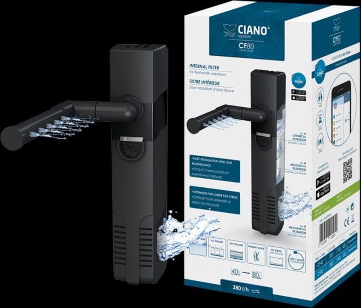 Ciano - Filter CF 80 - zwart | bol.com