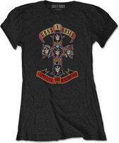 Guns N' Roses Dames Tshirt -S- Appetite For Destruction Zwart